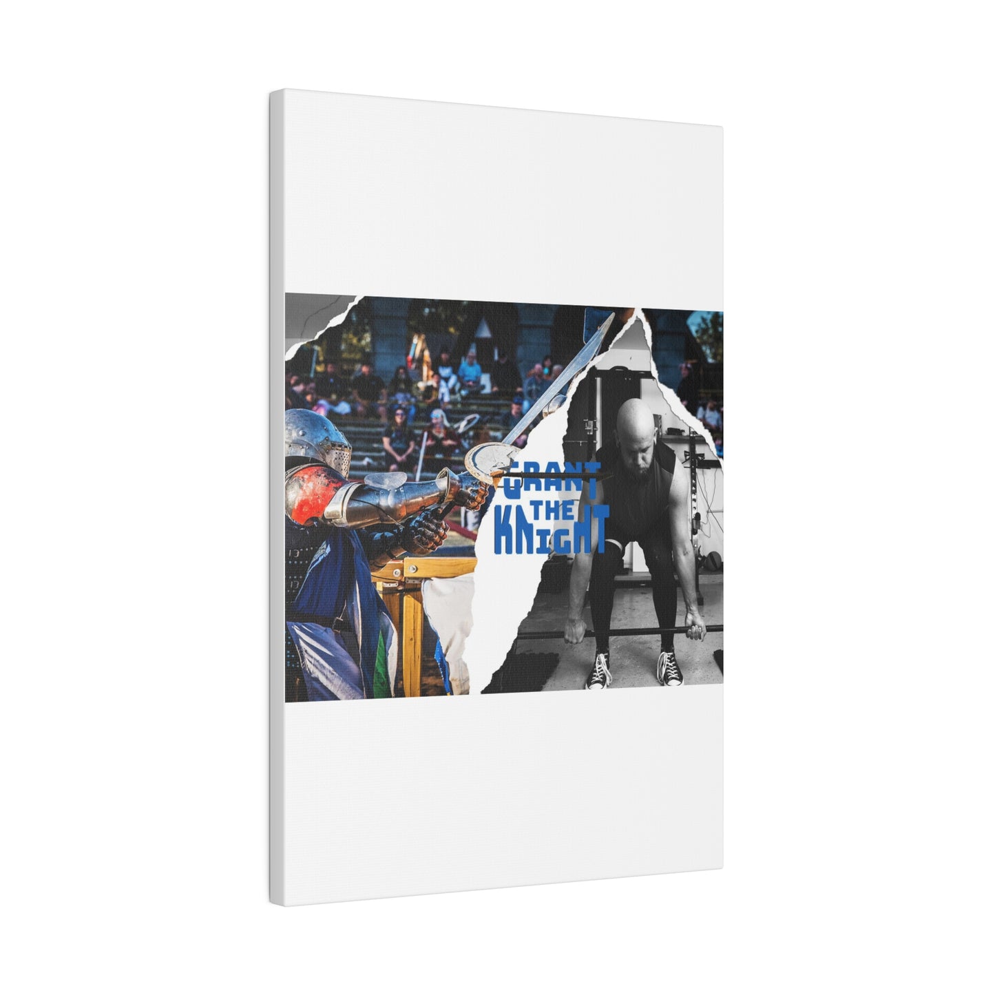 Grant the Knight Banner Canvas