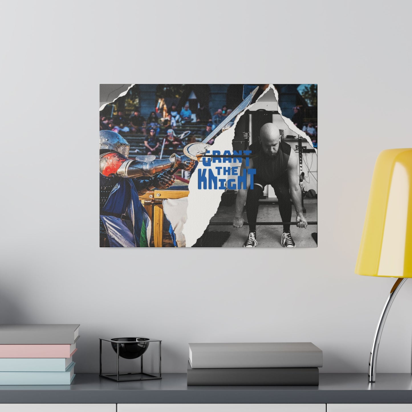Grant the Knight Banner Canvas