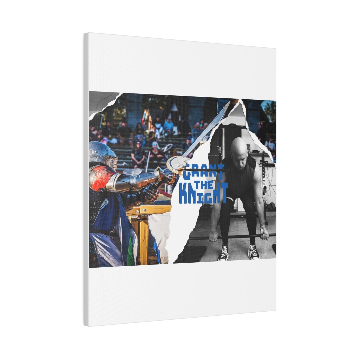 Grant the Knight Banner Canvas