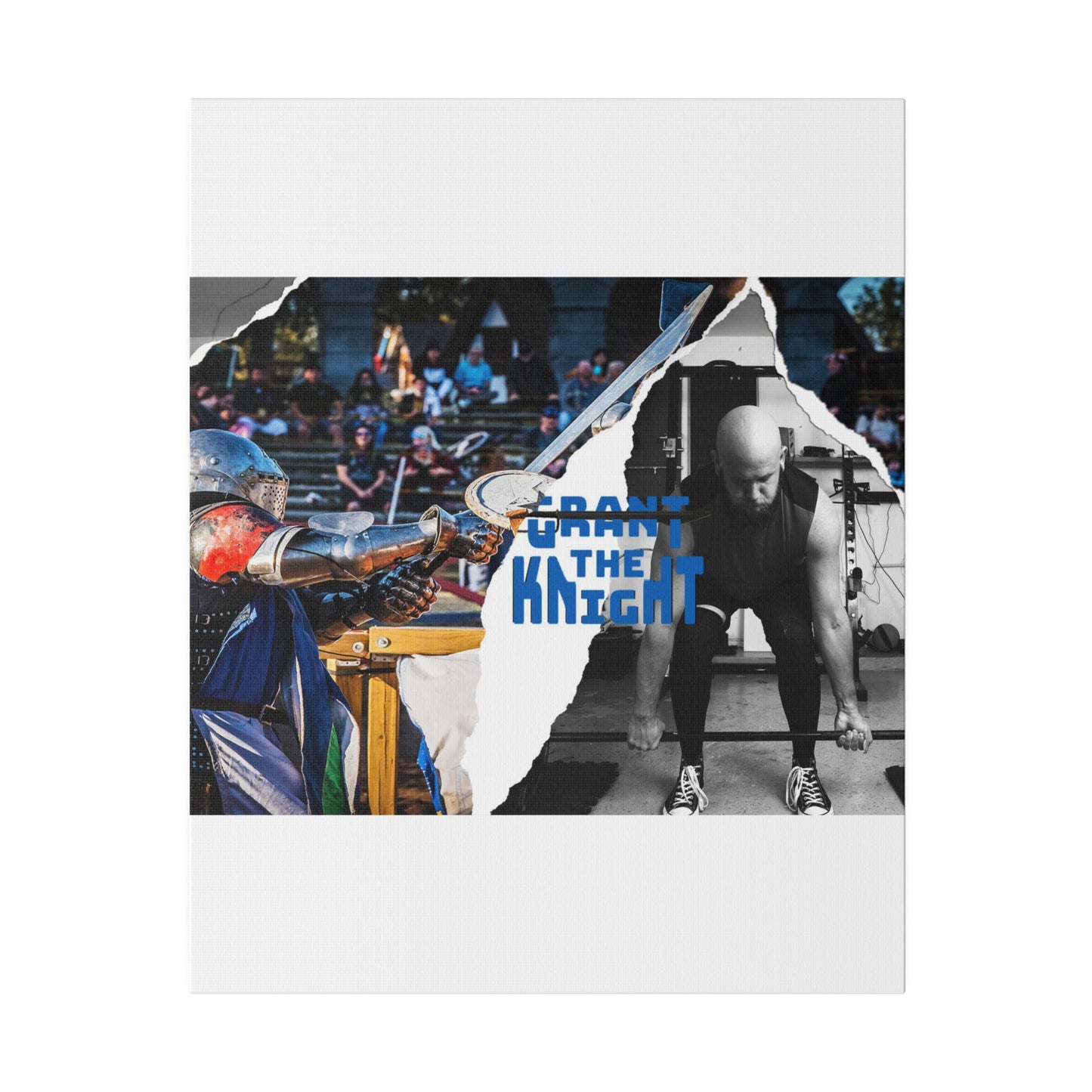 Grant the Knight Banner Canvas
