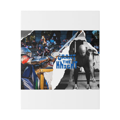 Grant the Knight Banner Canvas