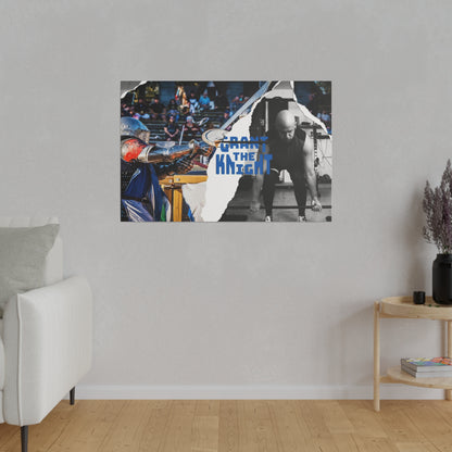 Grant the Knight Banner Canvas