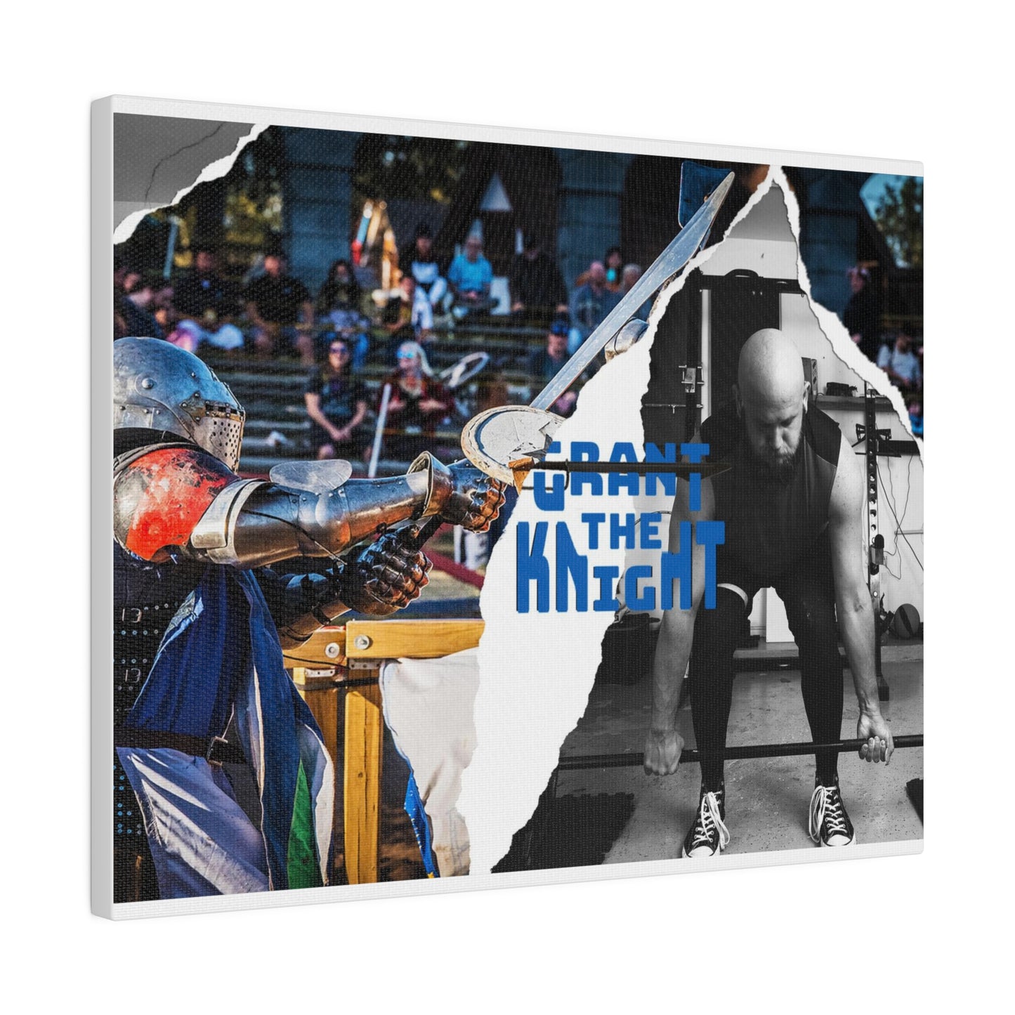 Grant the Knight Banner Canvas