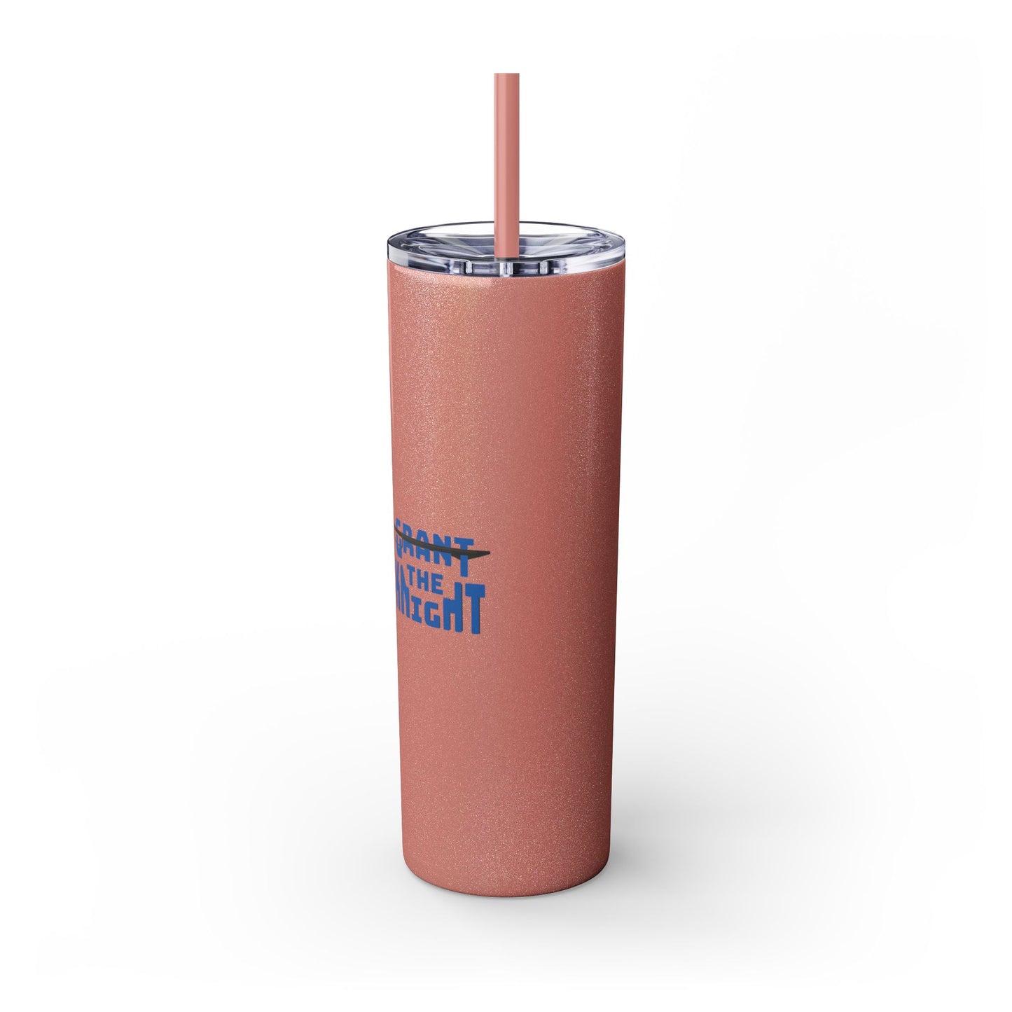 Fit Like a Knight Tumbler with Straw, 20oz