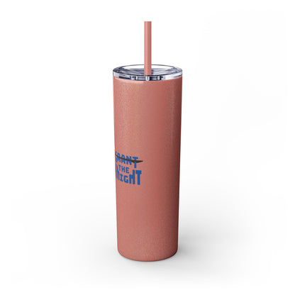 Fit Like a Knight Tumbler with Straw, 20oz