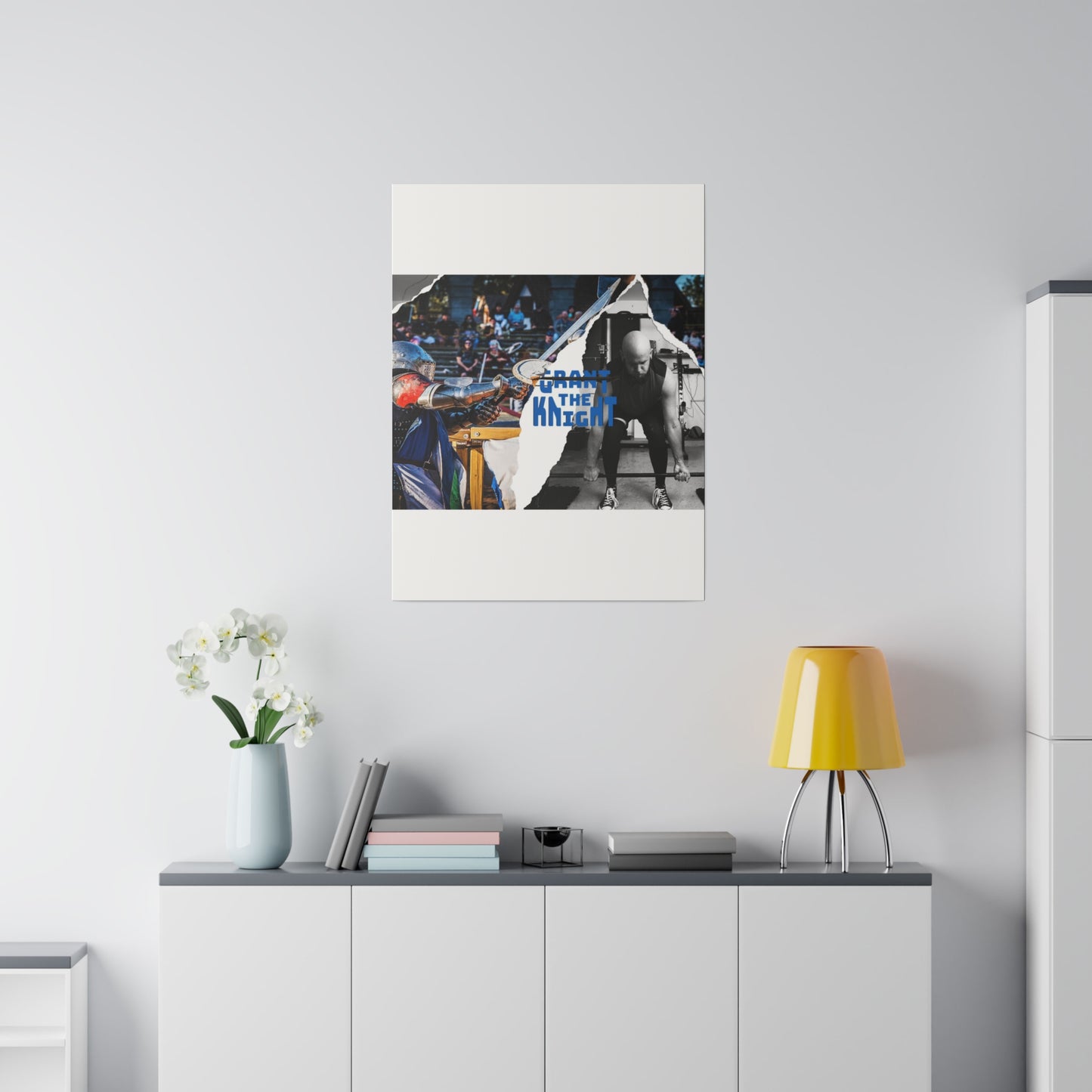 Grant the Knight Banner Canvas