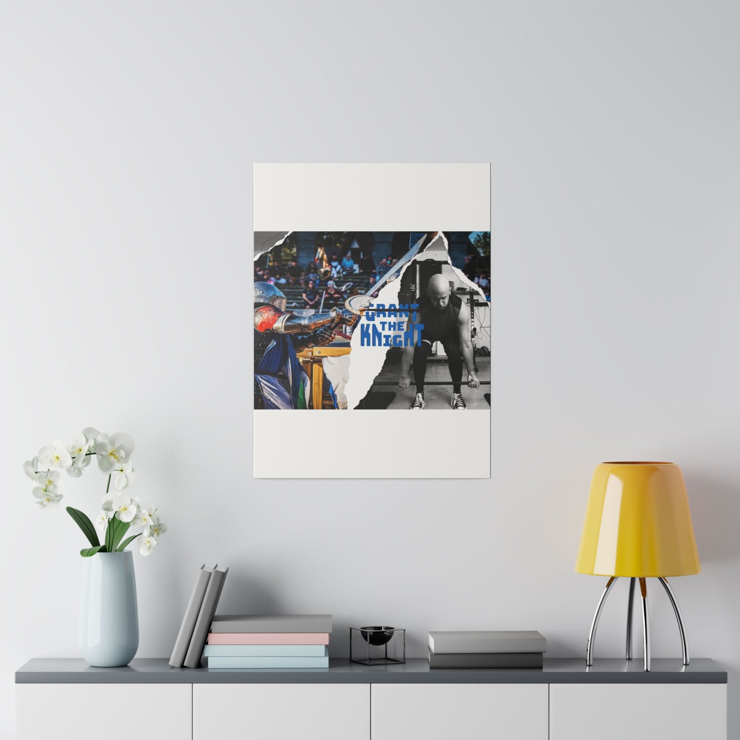 Grant the Knight Banner Canvas