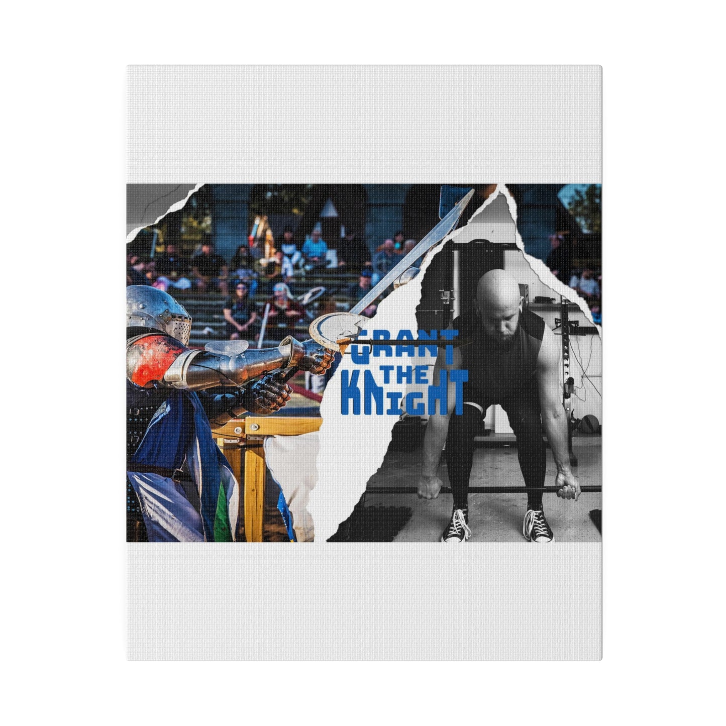 Grant the Knight Banner Canvas