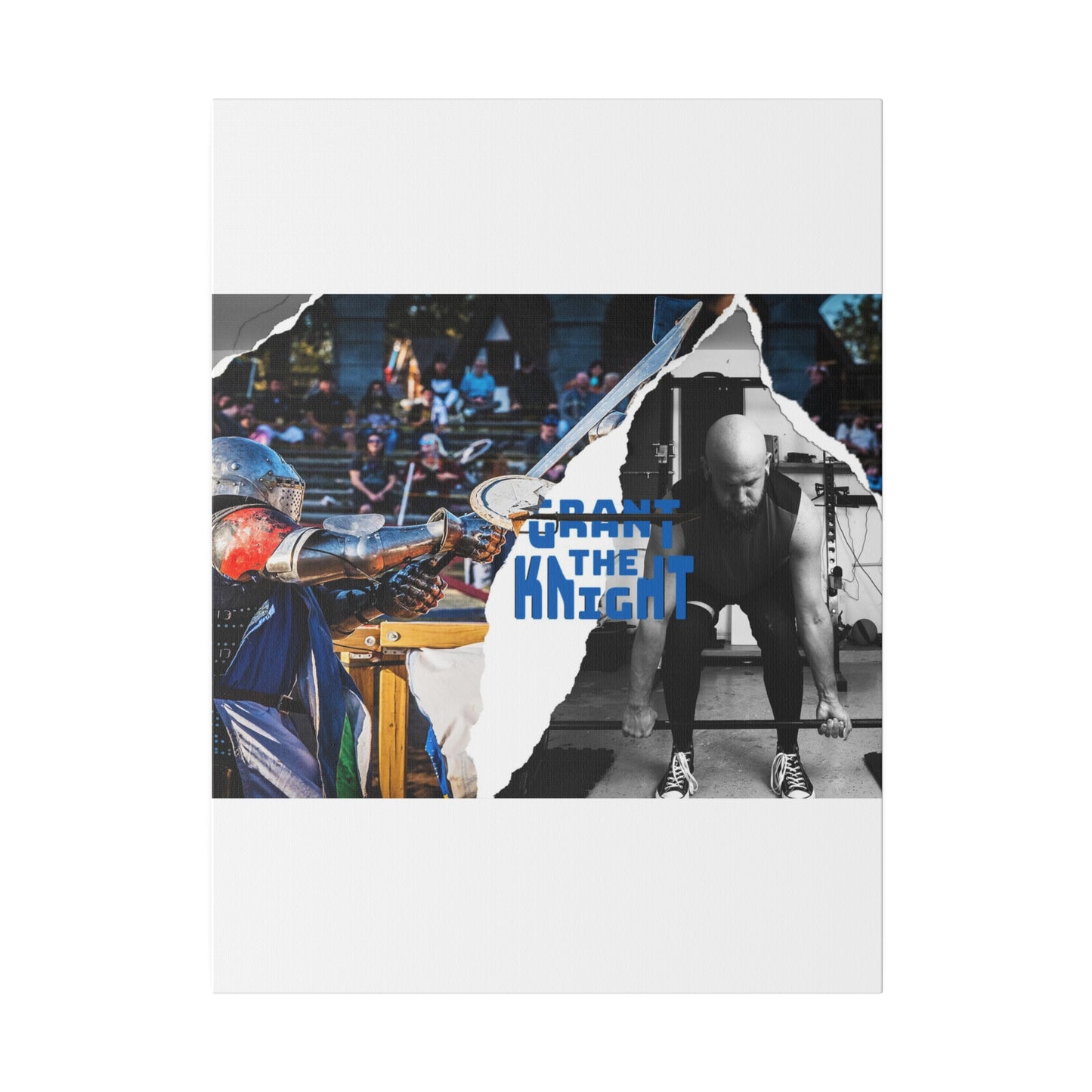Grant the Knight Banner Canvas