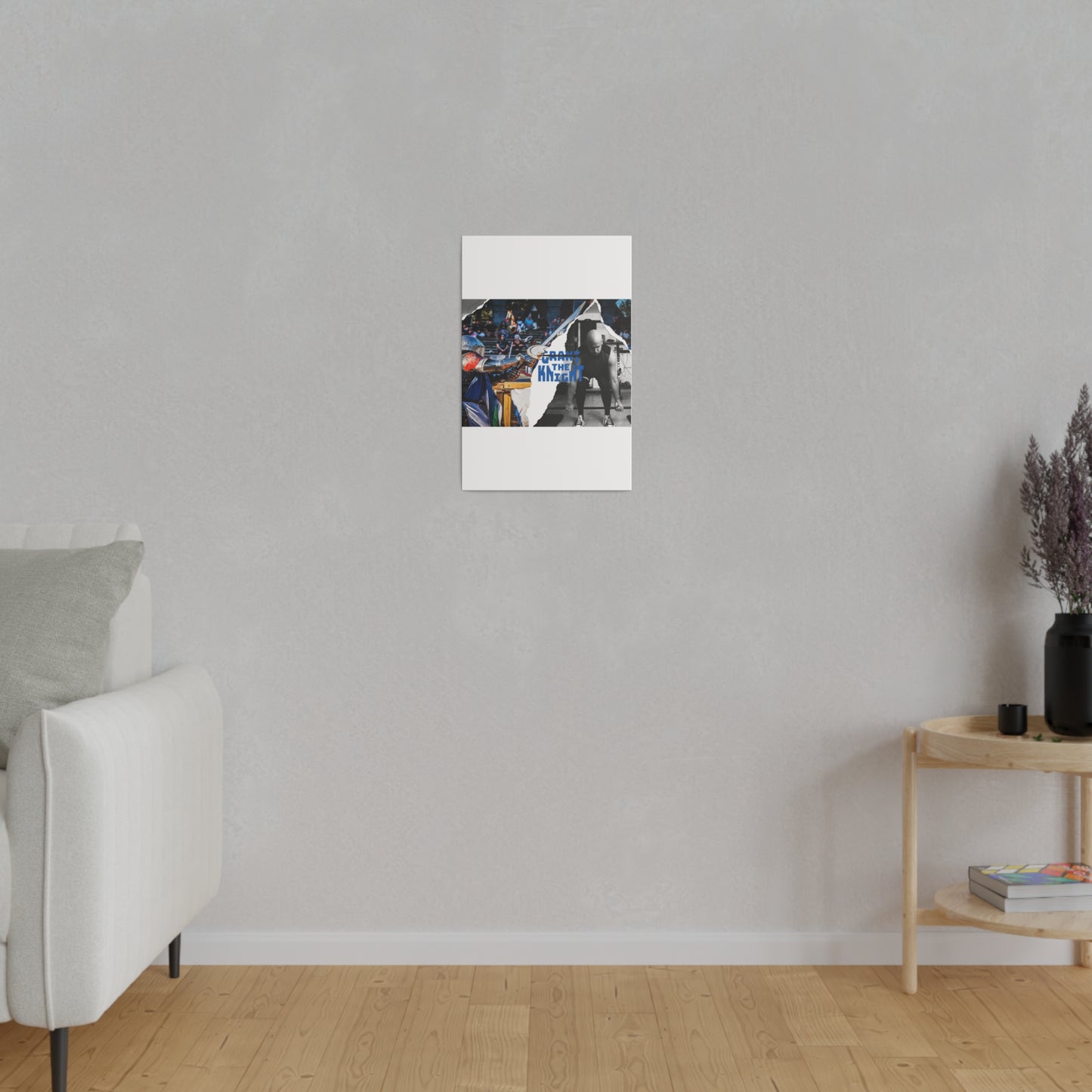 Grant the Knight Banner Canvas