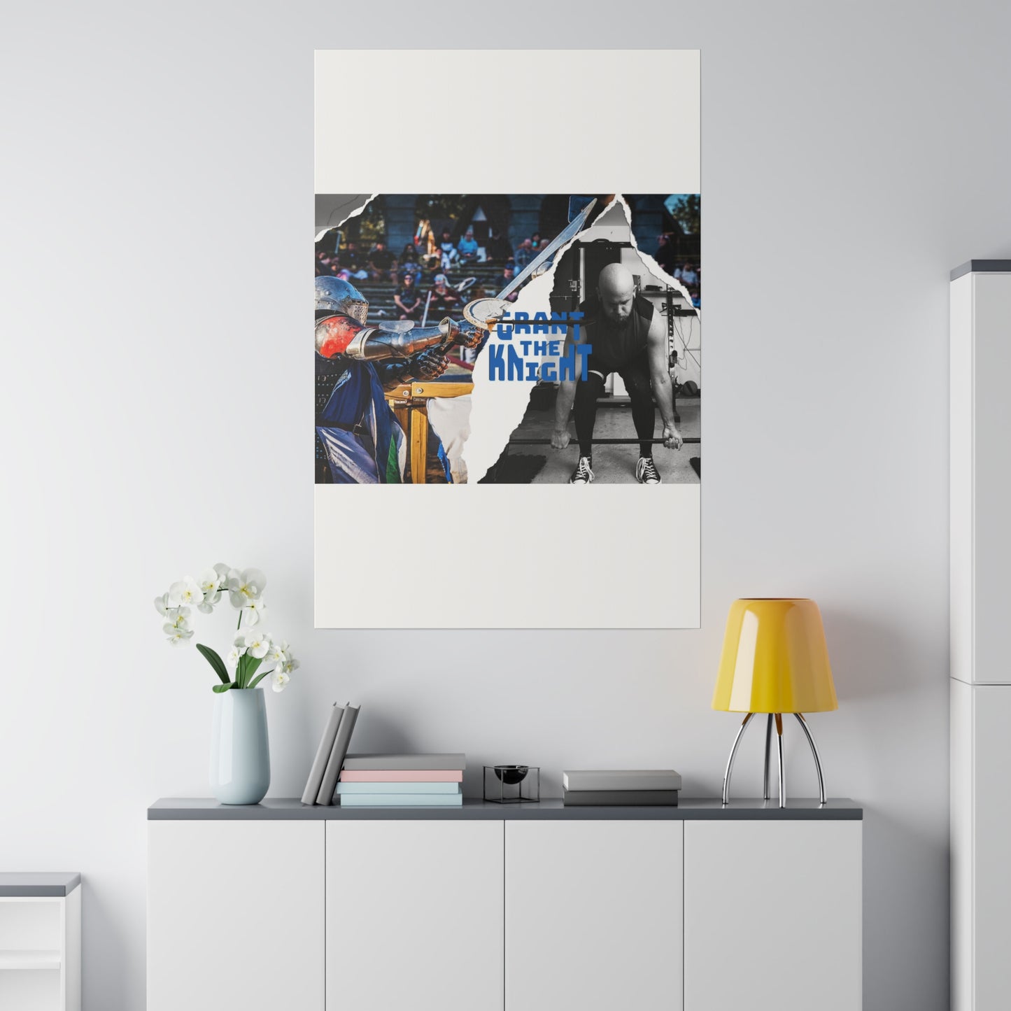 Grant the Knight Banner Canvas