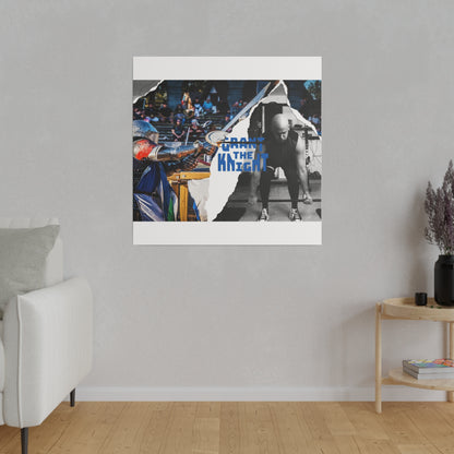 Grant the Knight Banner Canvas