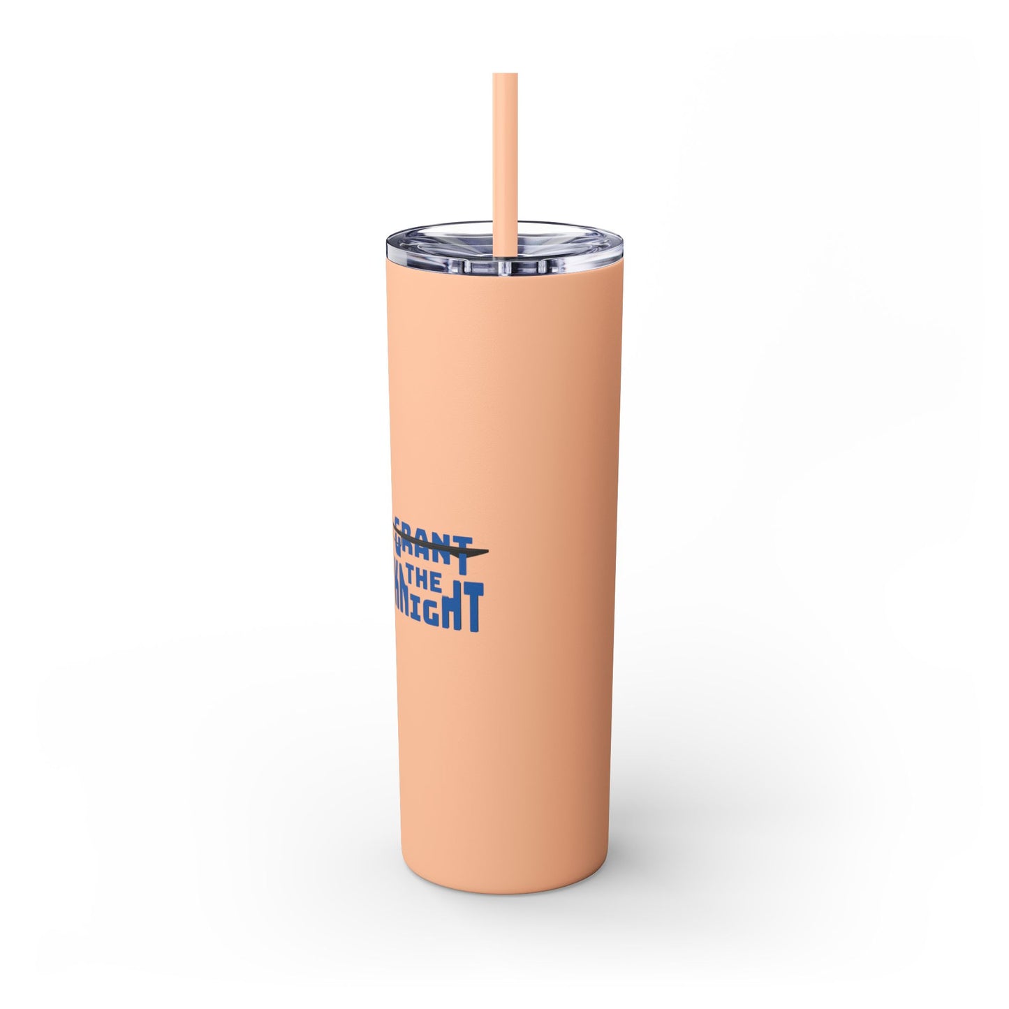 Fit Like a Knight Tumbler with Straw, 20oz