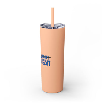 Fit Like a Knight Tumbler with Straw, 20oz
