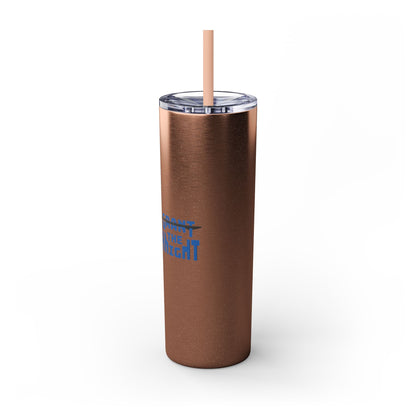 Fit Like a Knight Tumbler with Straw, 20oz