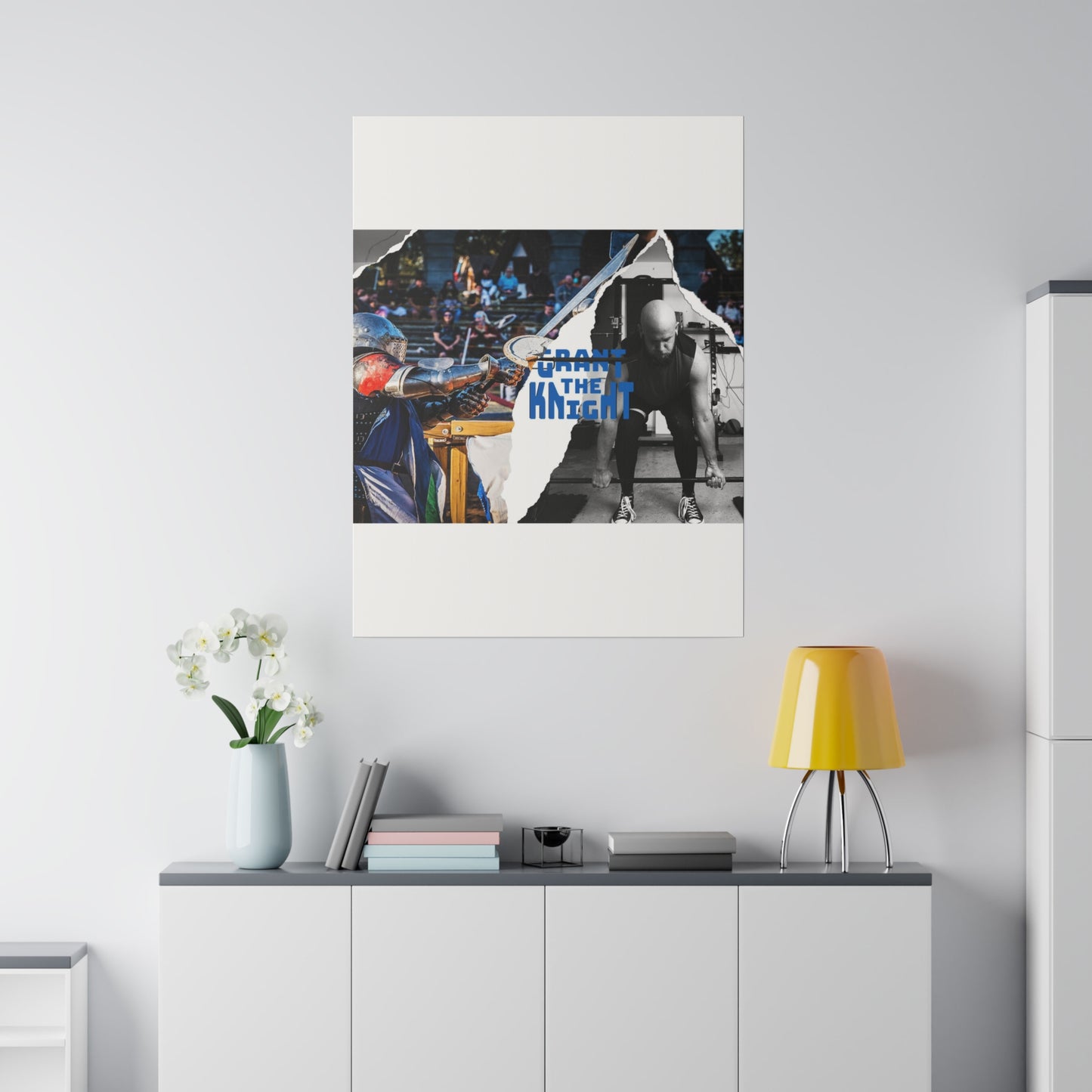 Grant the Knight Banner Canvas