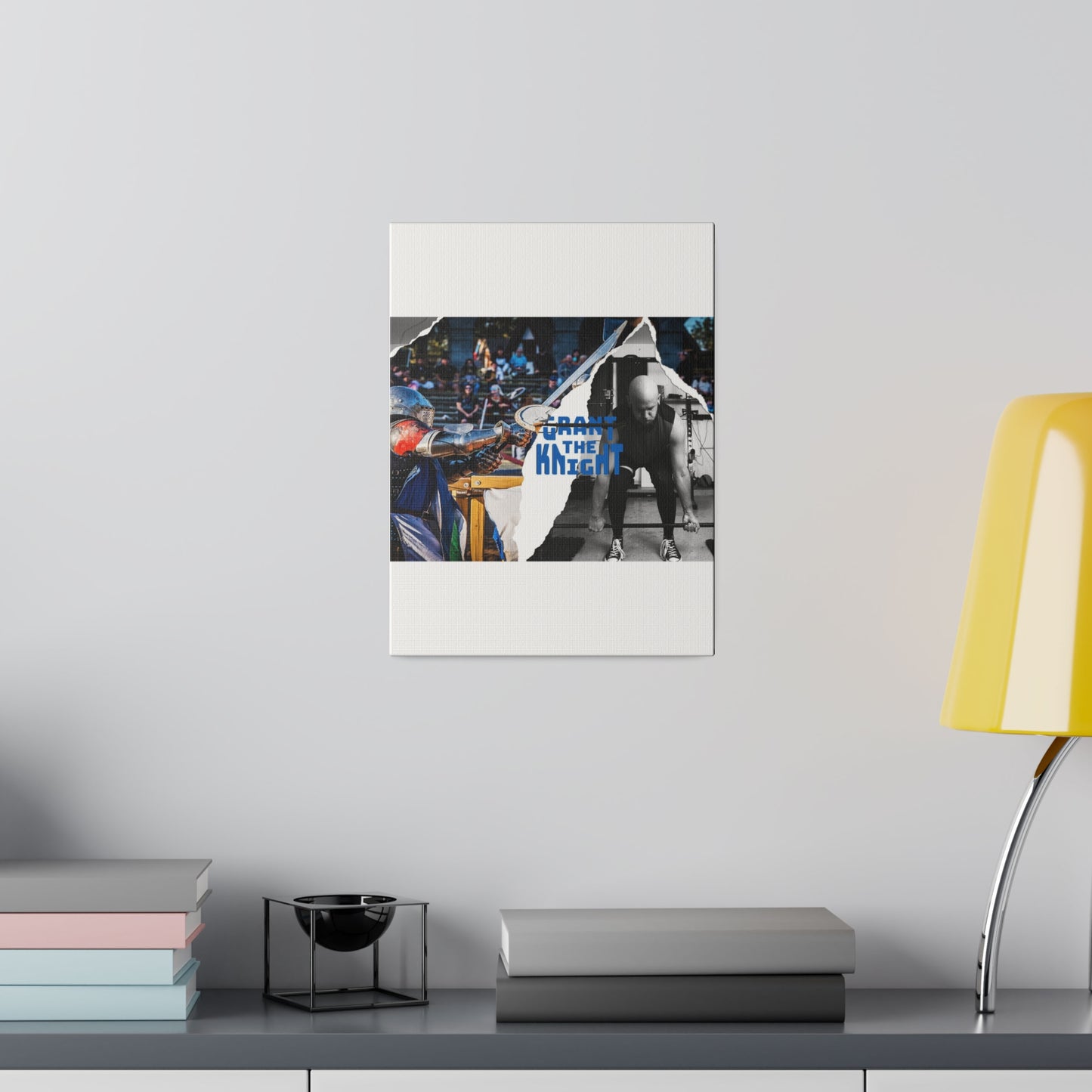 Grant the Knight Banner Canvas