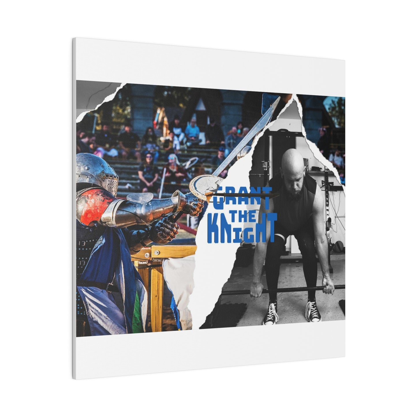 Grant the Knight Banner Canvas