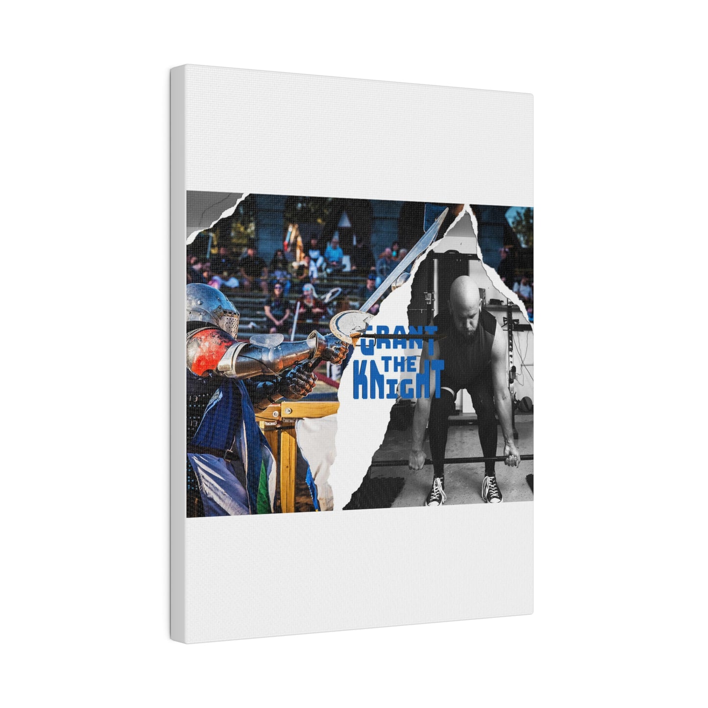 Grant the Knight Banner Canvas