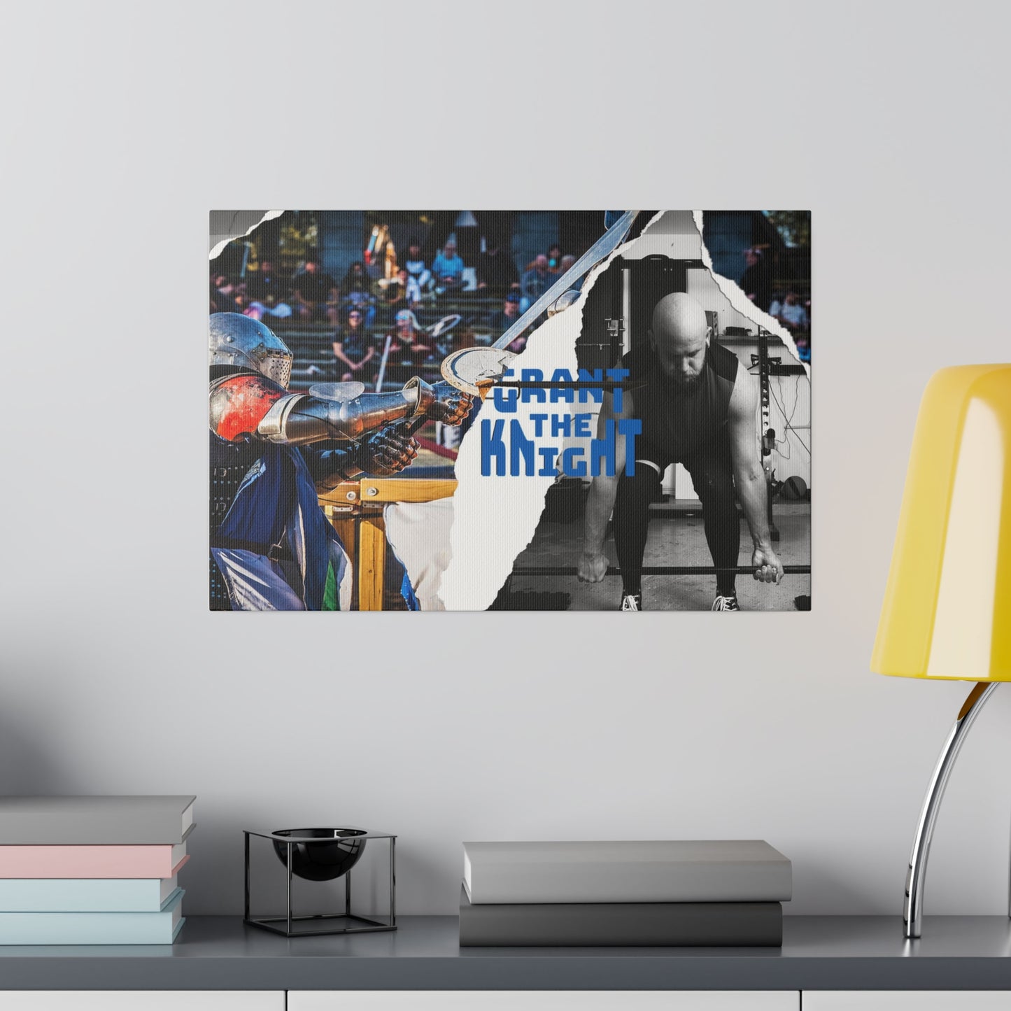 Grant the Knight Banner Canvas