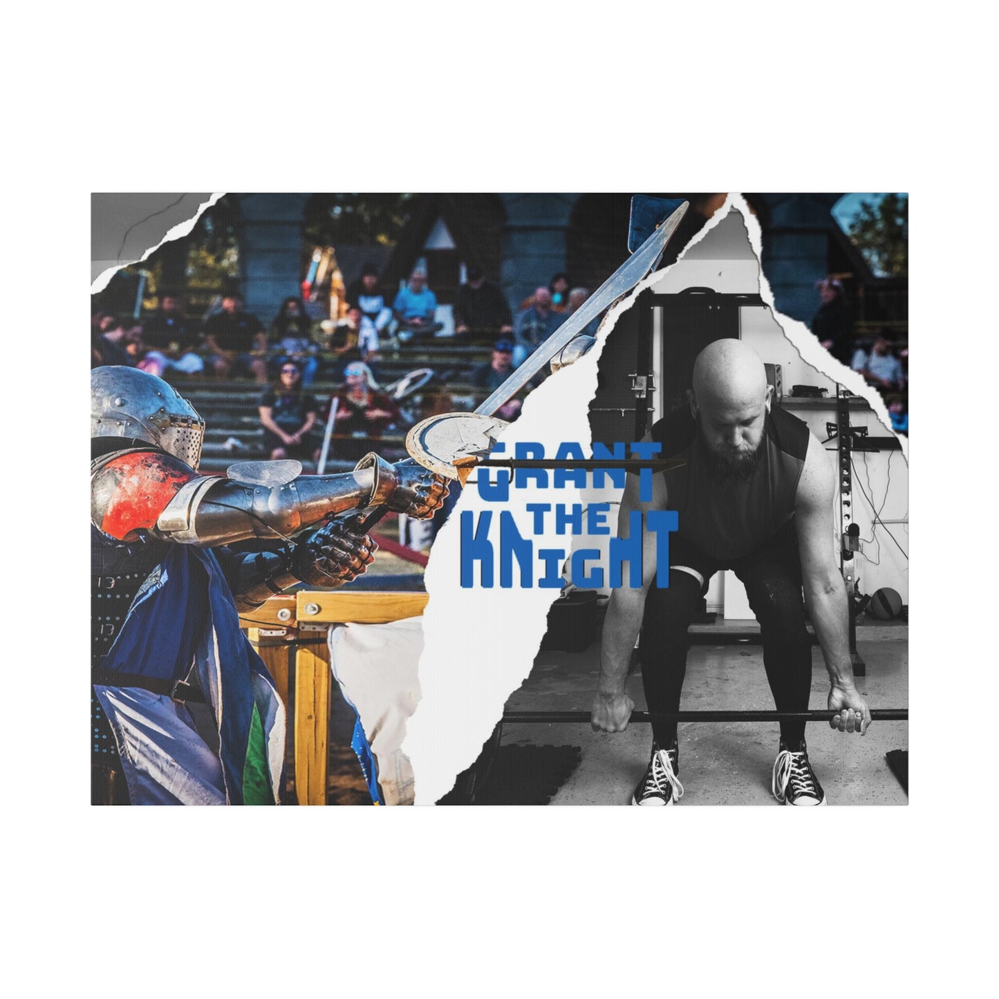 Grant the Knight Banner Canvas
