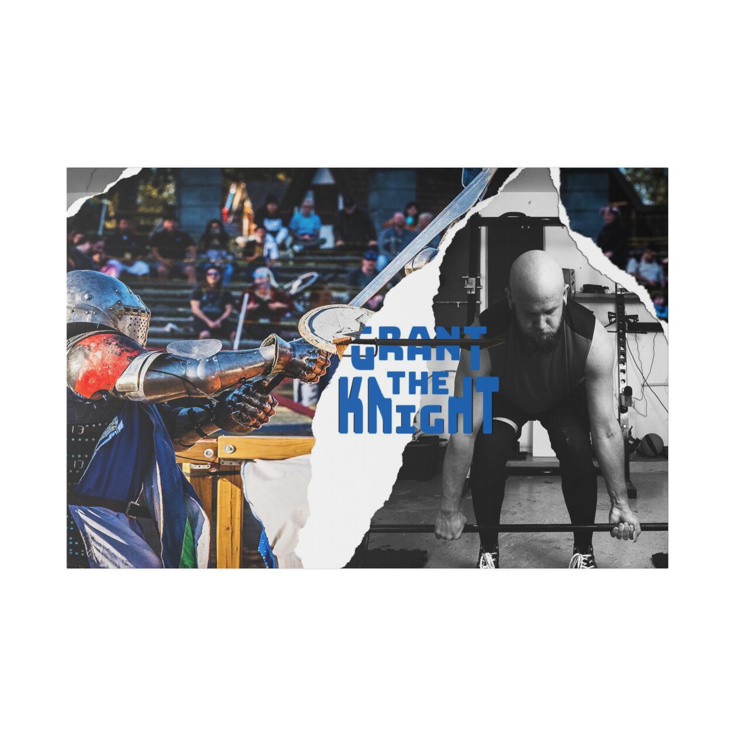 Grant the Knight Banner Canvas