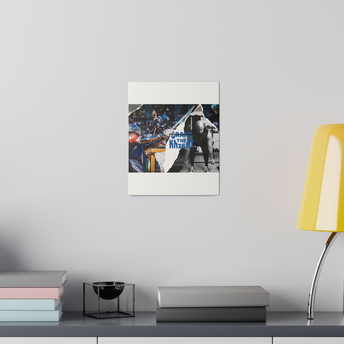 Grant the Knight Banner Canvas