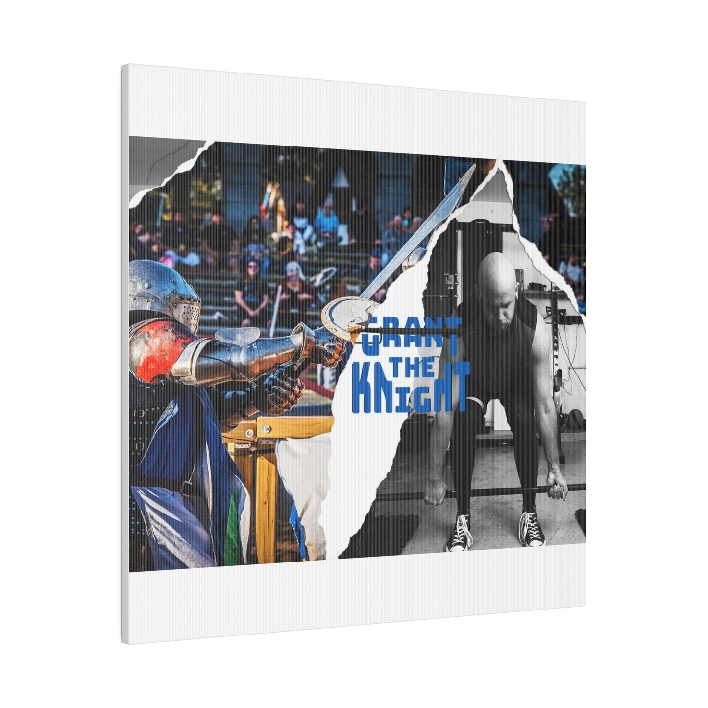Grant the Knight Banner Canvas