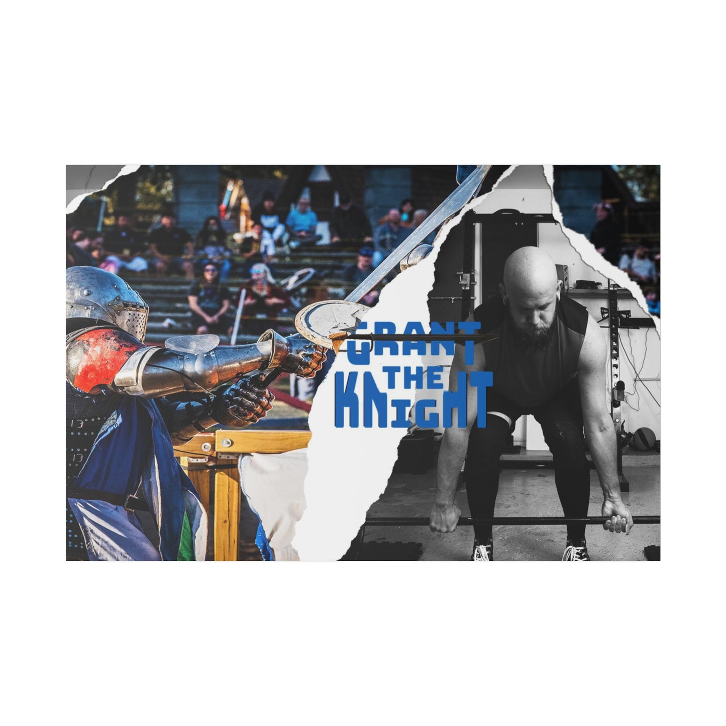Grant the Knight Banner Canvas