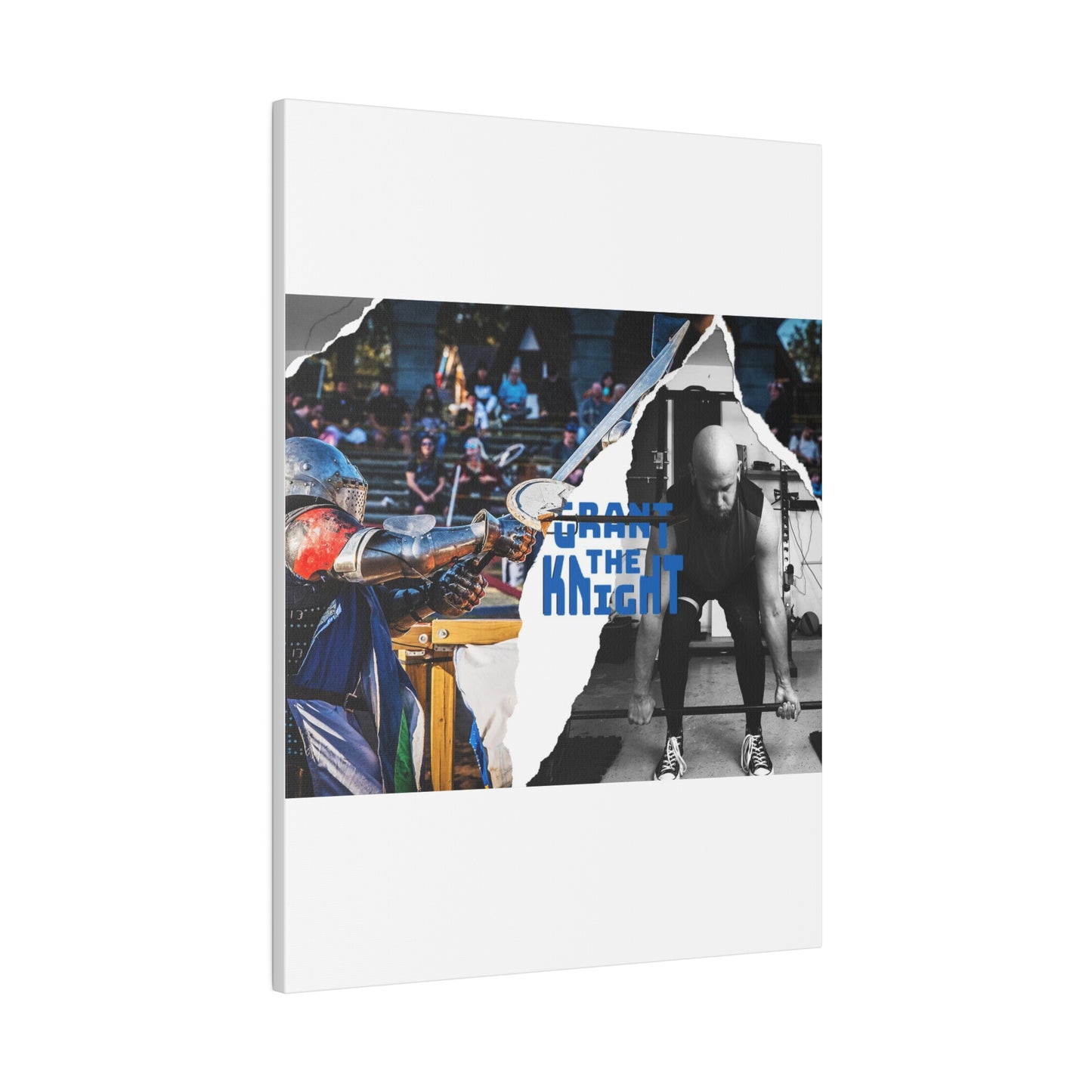 Grant the Knight Banner Canvas