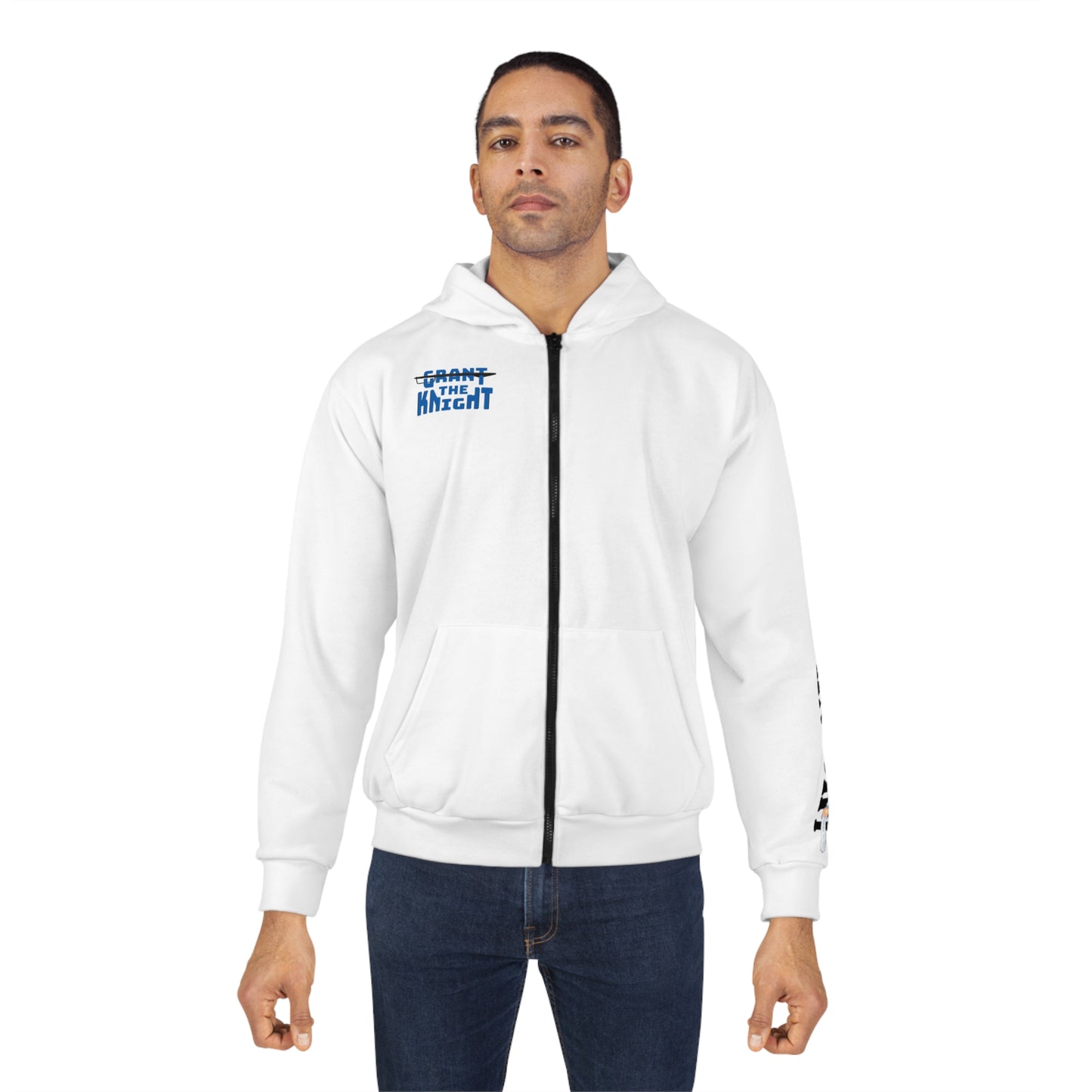 Fit Like a Knight  Zip Hoodie