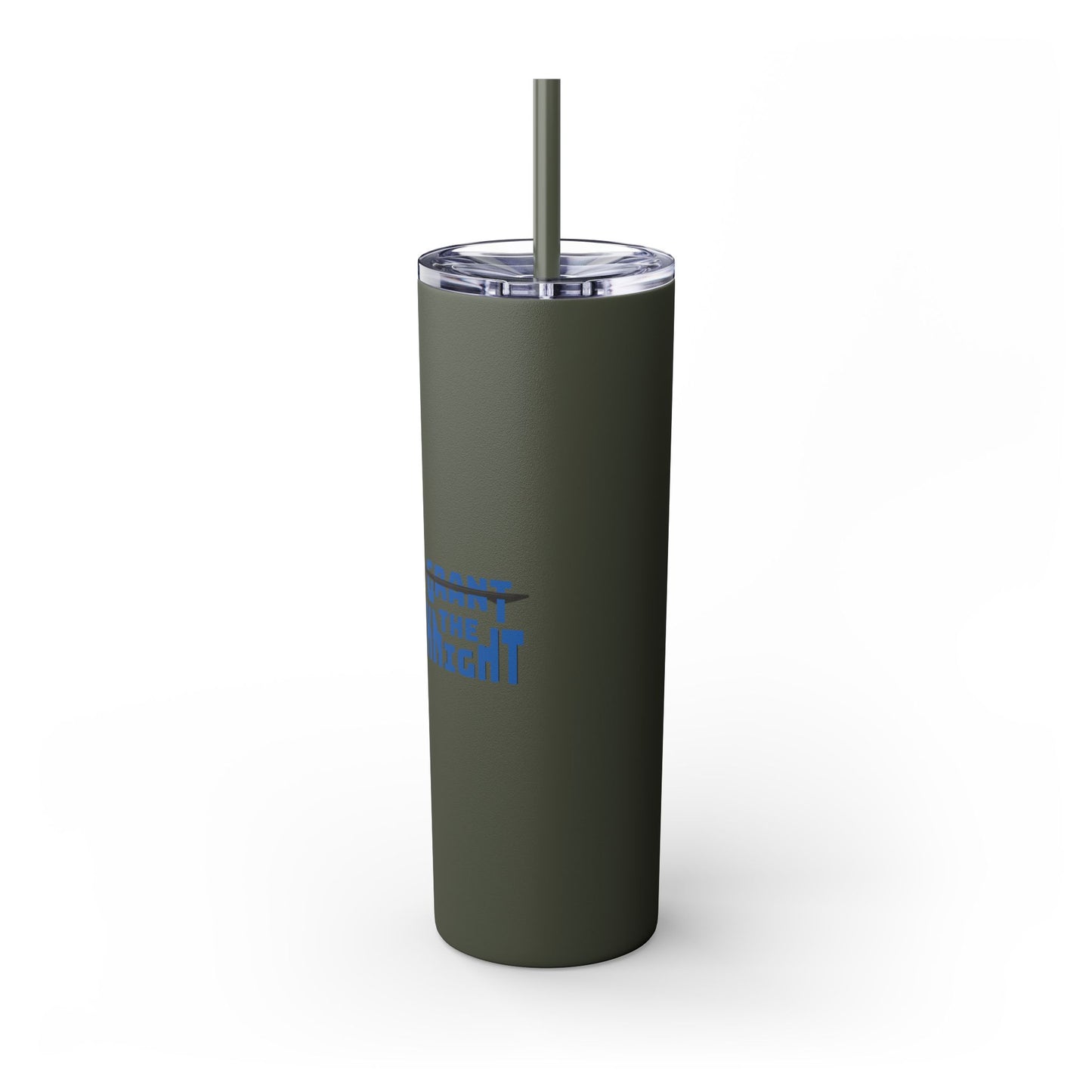 Fit Like a Knight Tumbler with Straw, 20oz