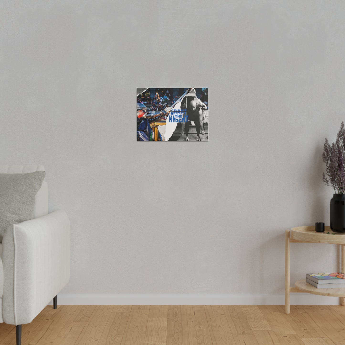 Grant the Knight Banner Canvas