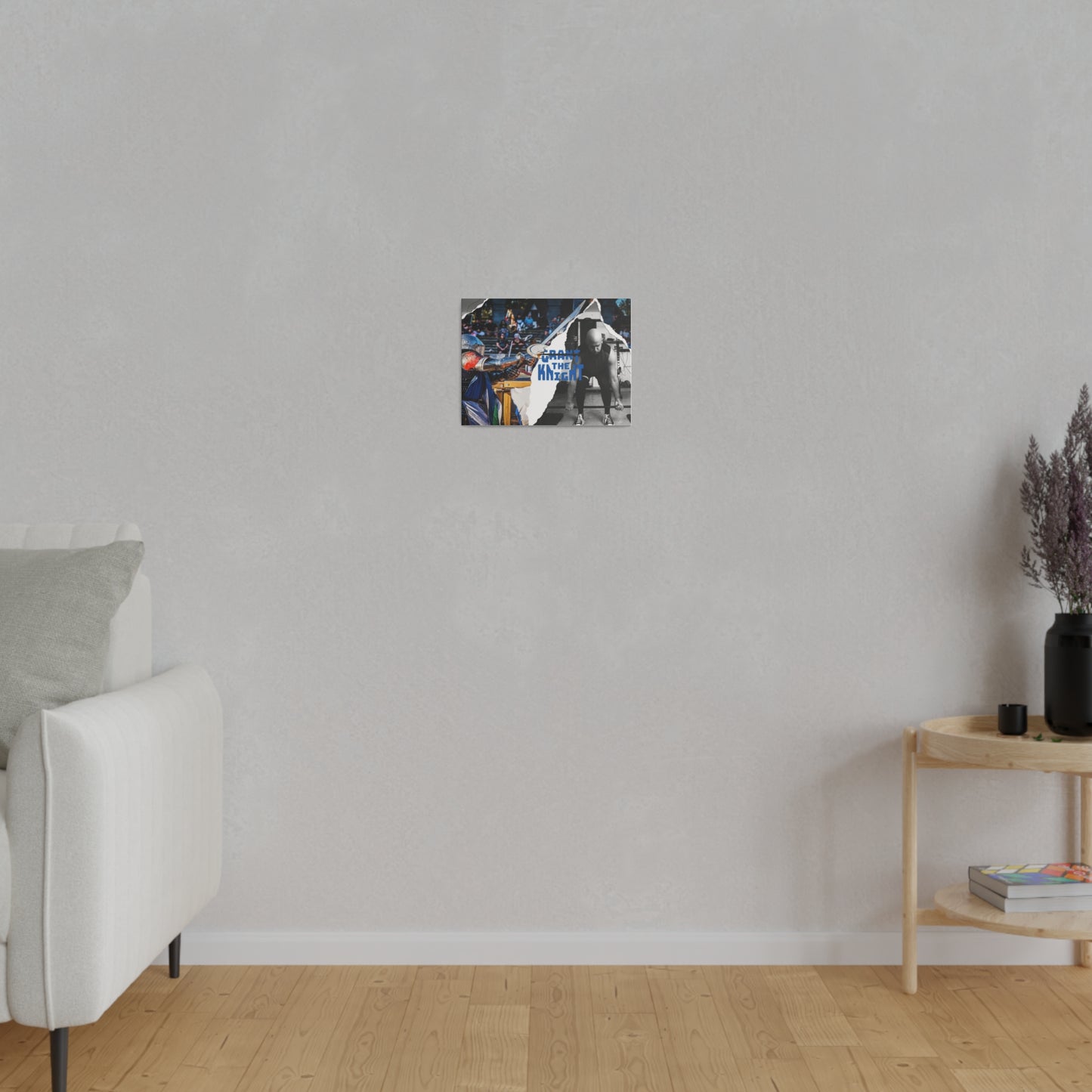 Grant the Knight Banner Canvas