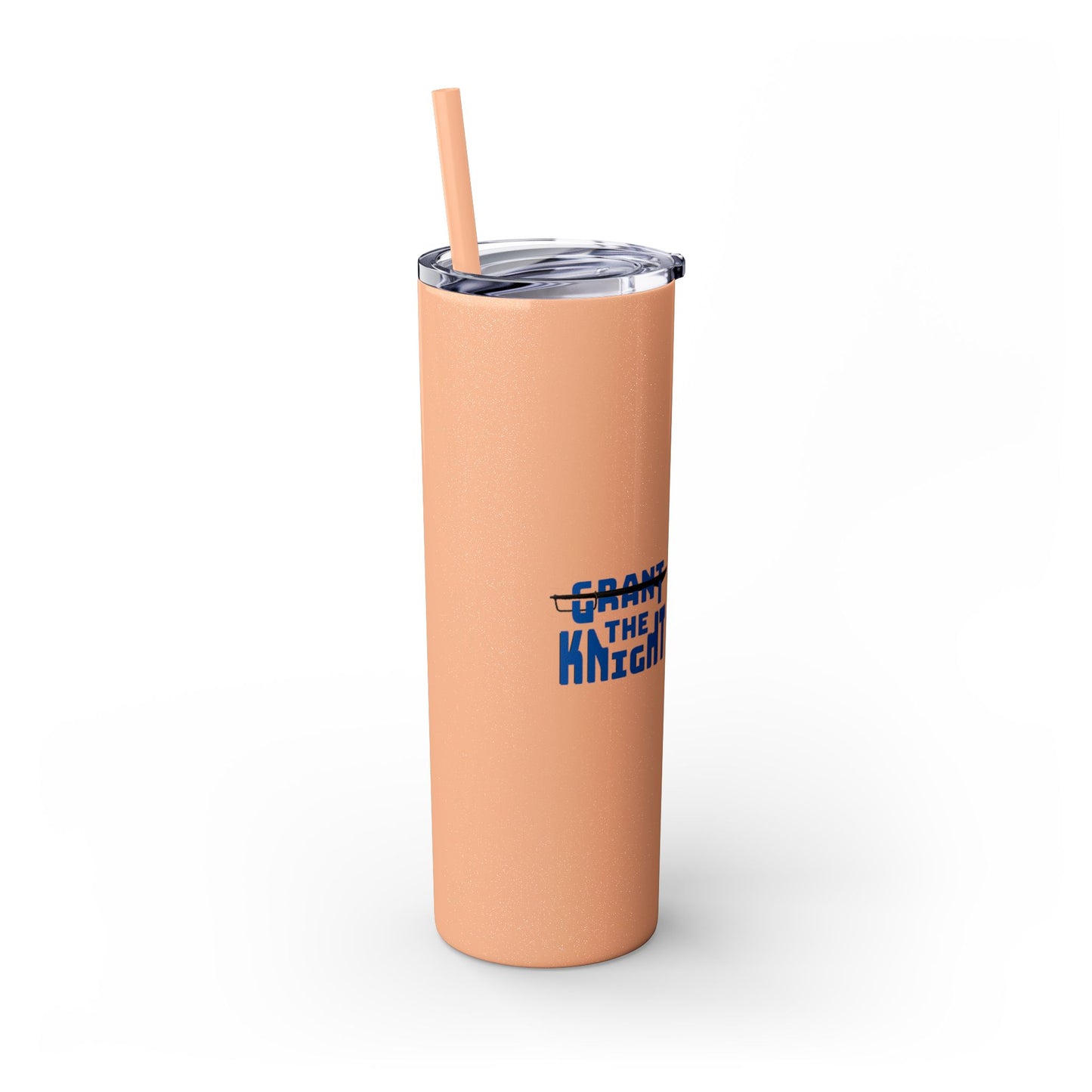 Fit Like a Knight Tumbler with Straw, 20oz