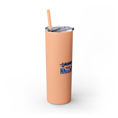 Fit Like a Knight Tumbler with Straw, 20oz