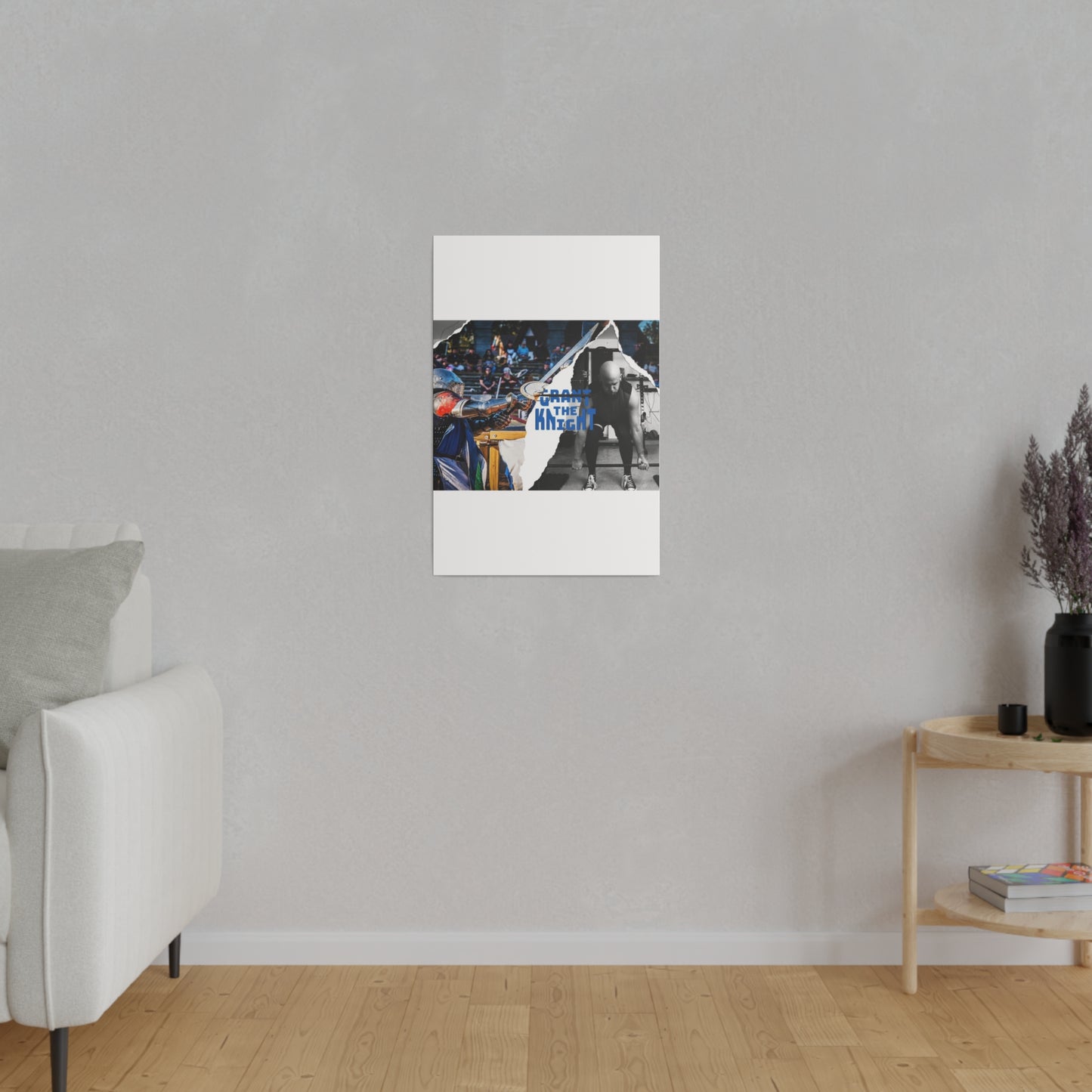 Grant the Knight Banner Canvas