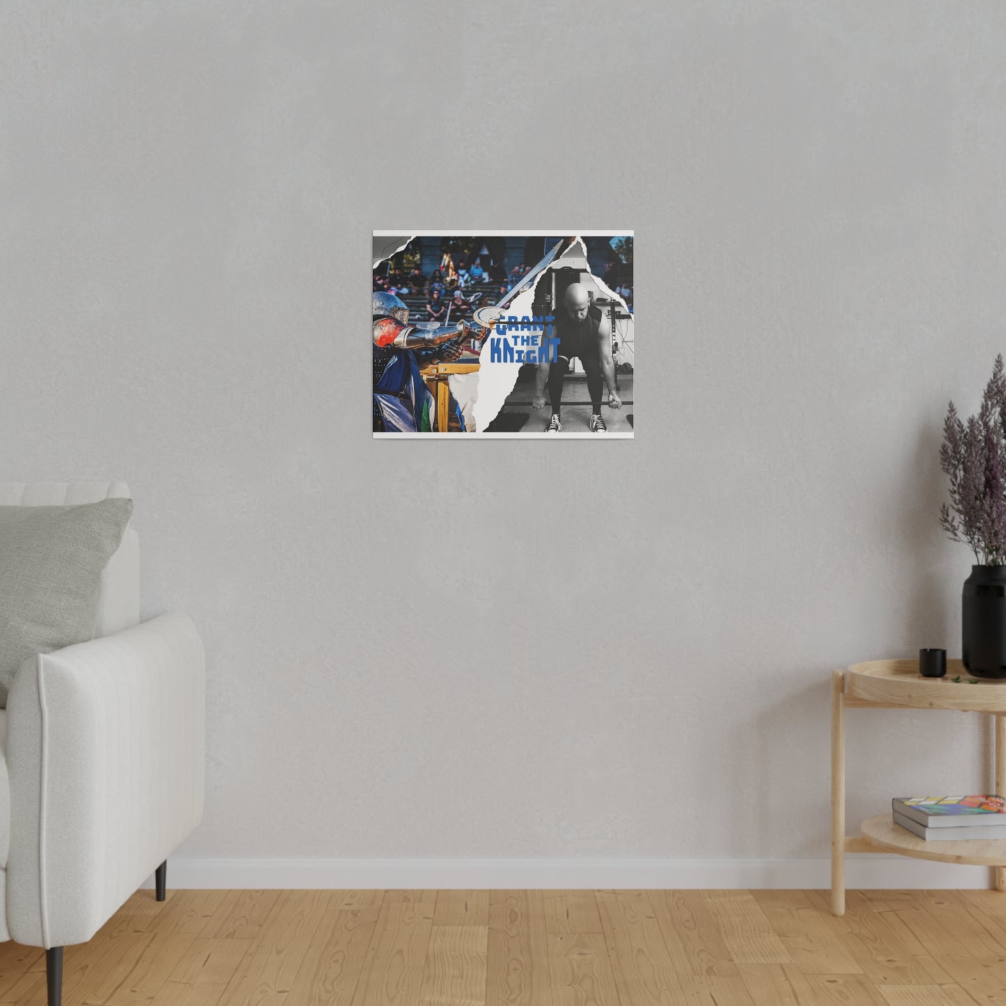 Grant the Knight Banner Canvas