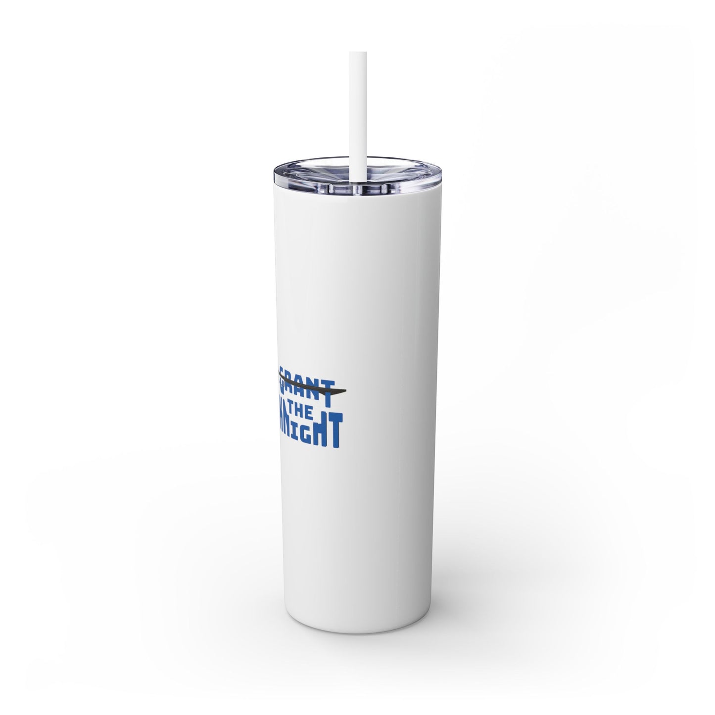 Fit Like a Knight Tumbler with Straw, 20oz