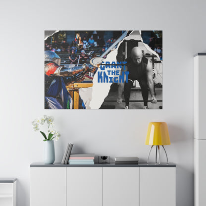 Grant the Knight Banner Canvas
