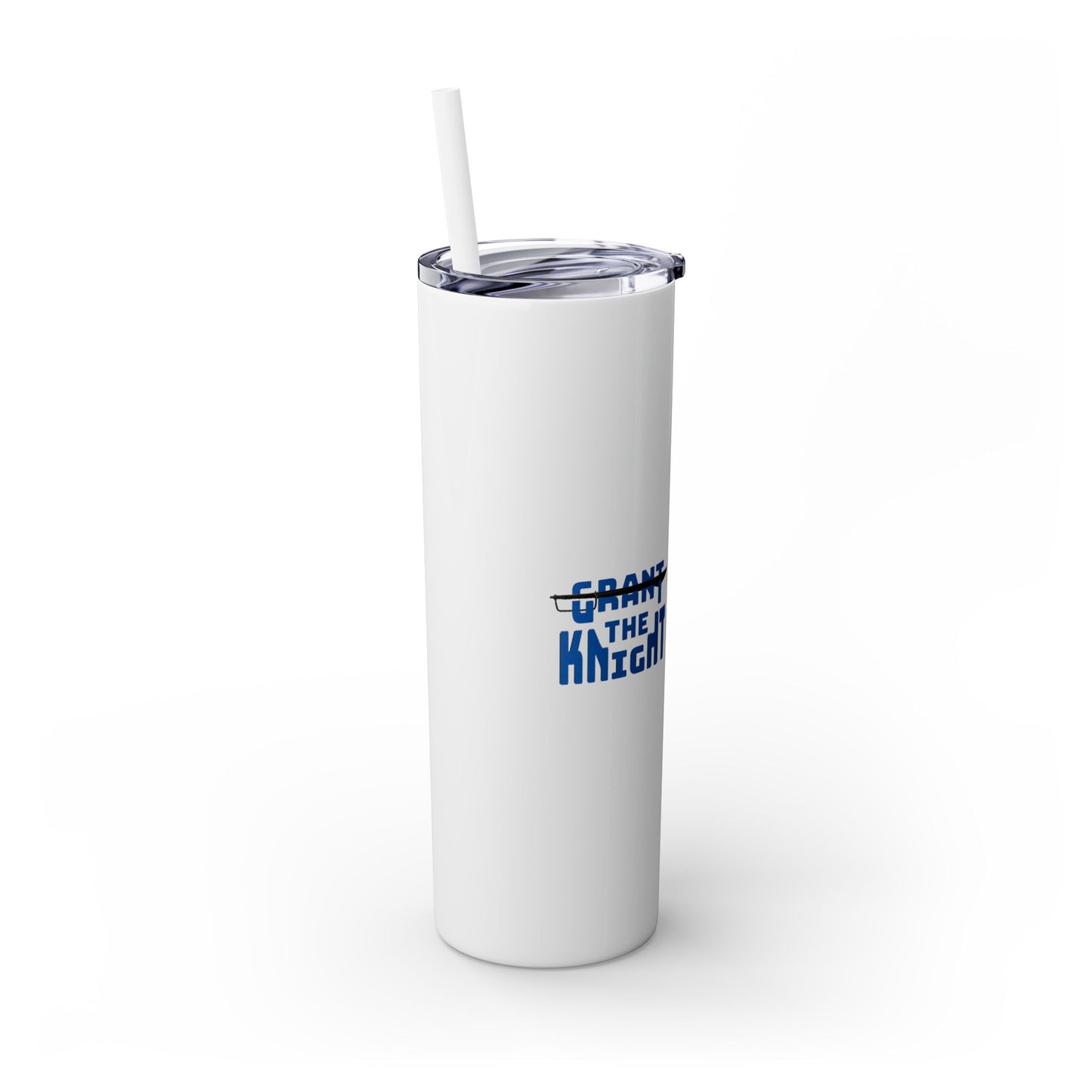 Fit Like a Knight Tumbler with Straw, 20oz