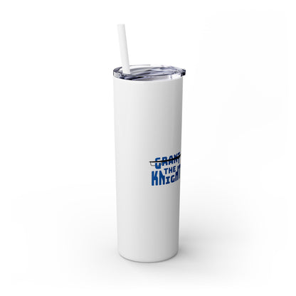 Fit Like a Knight Tumbler with Straw, 20oz