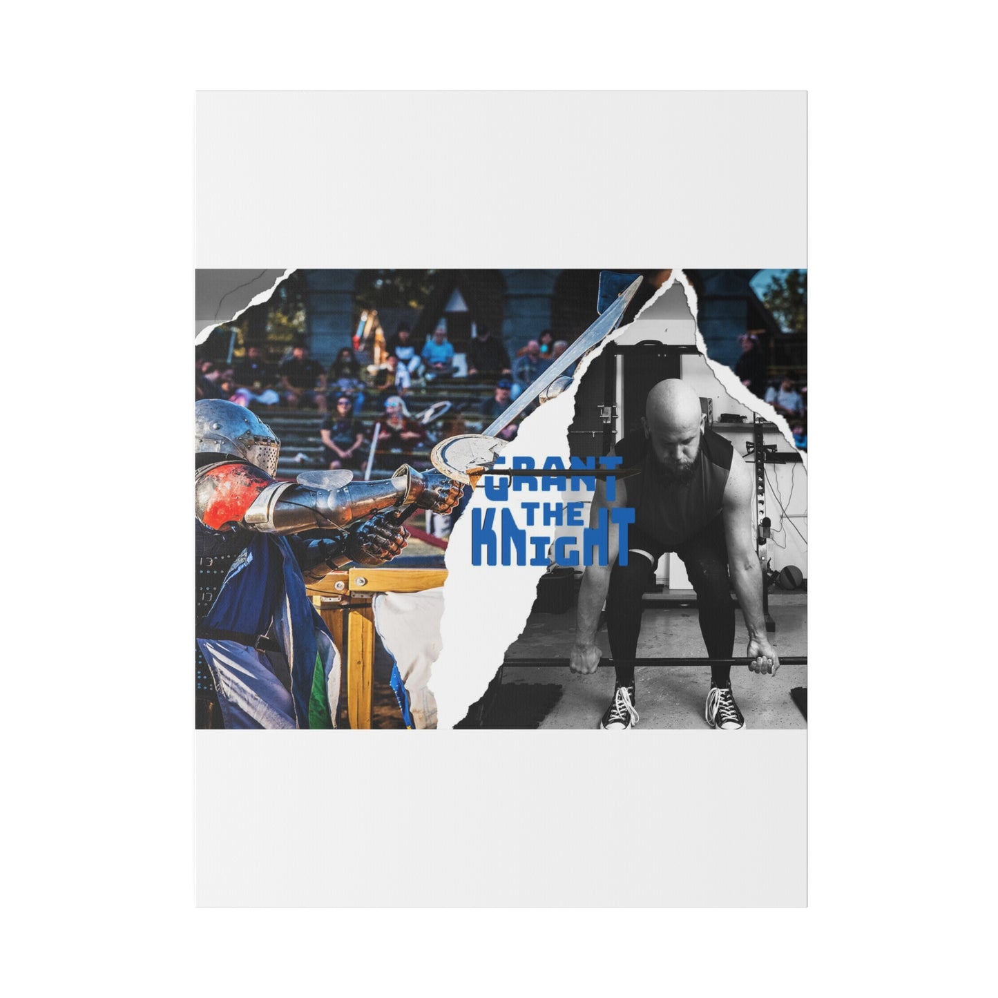 Grant the Knight Banner Canvas