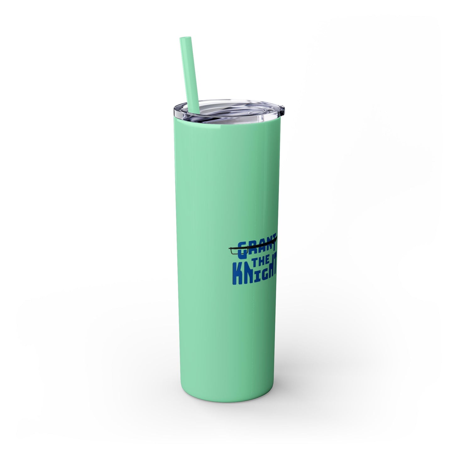 Fit Like a Knight Tumbler with Straw, 20oz