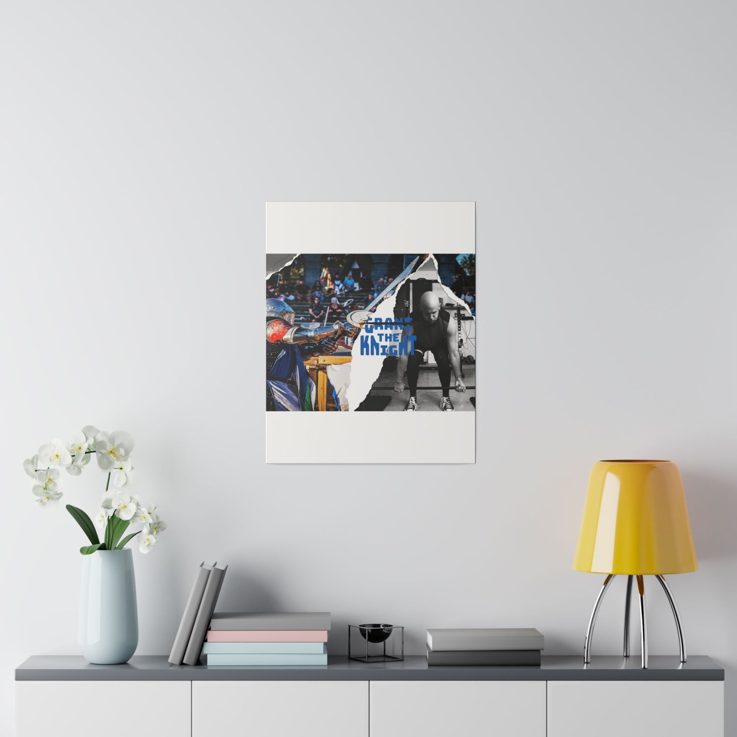 Grant the Knight Banner Canvas