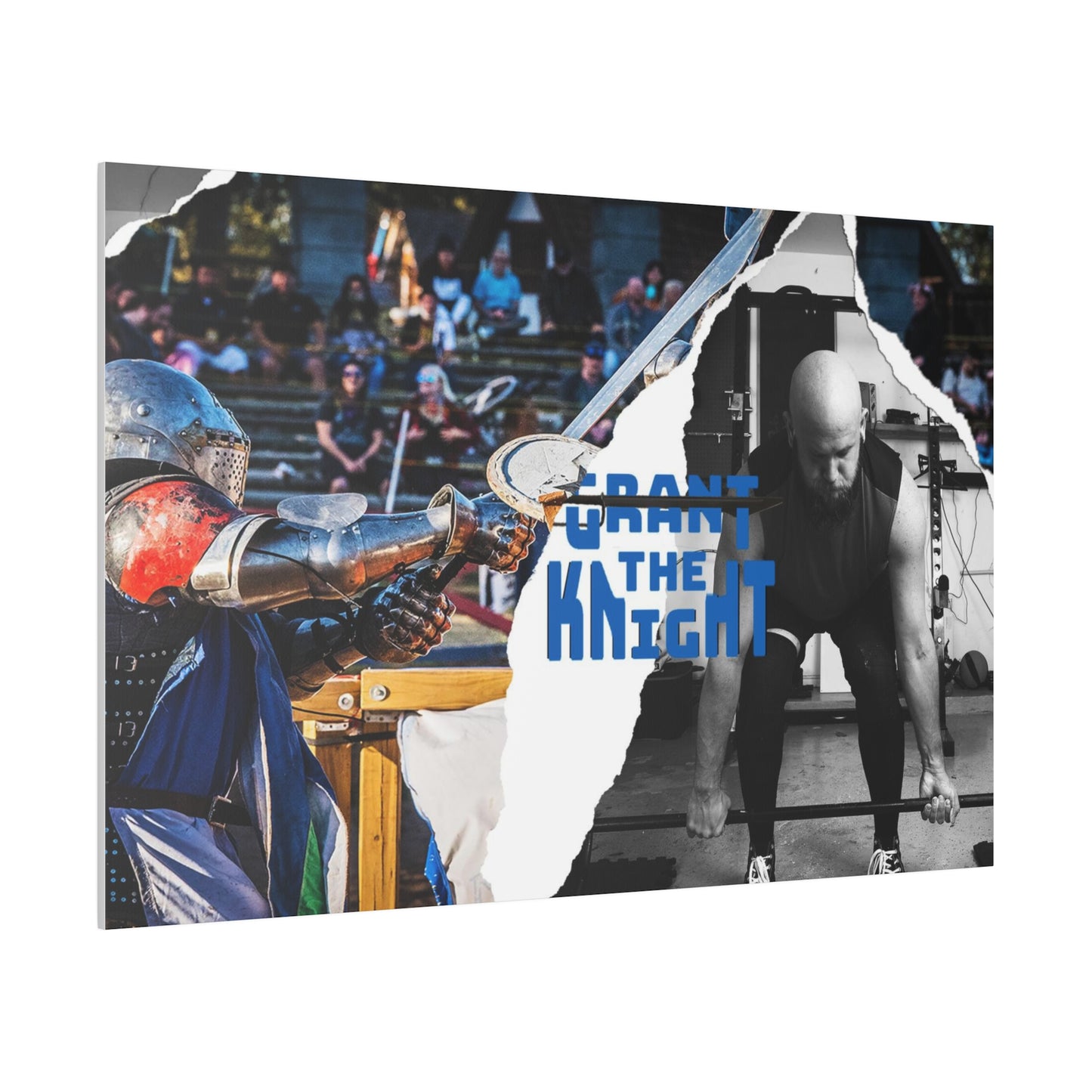 Grant the Knight Banner Canvas
