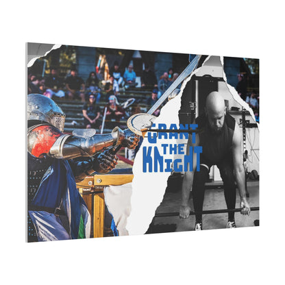 Grant the Knight Banner Canvas
