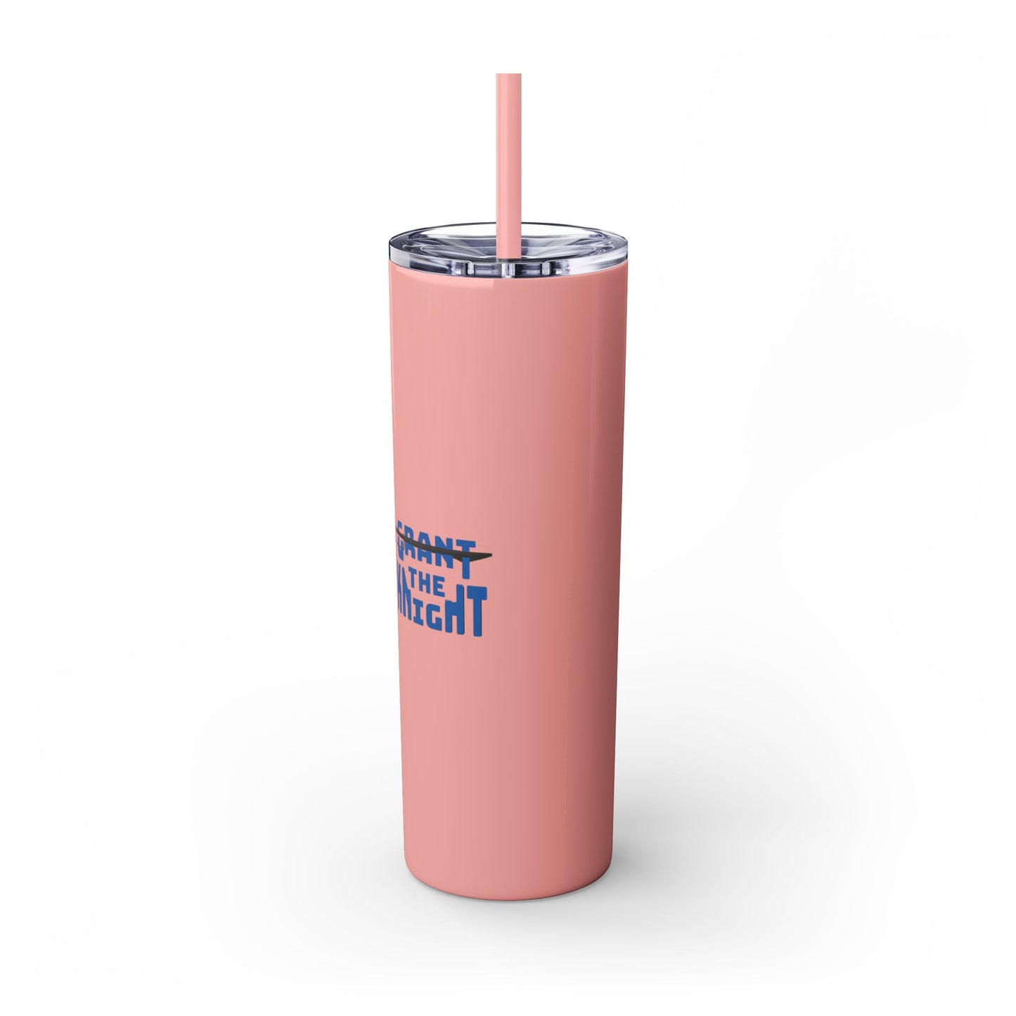 Fit Like a Knight Tumbler with Straw, 20oz