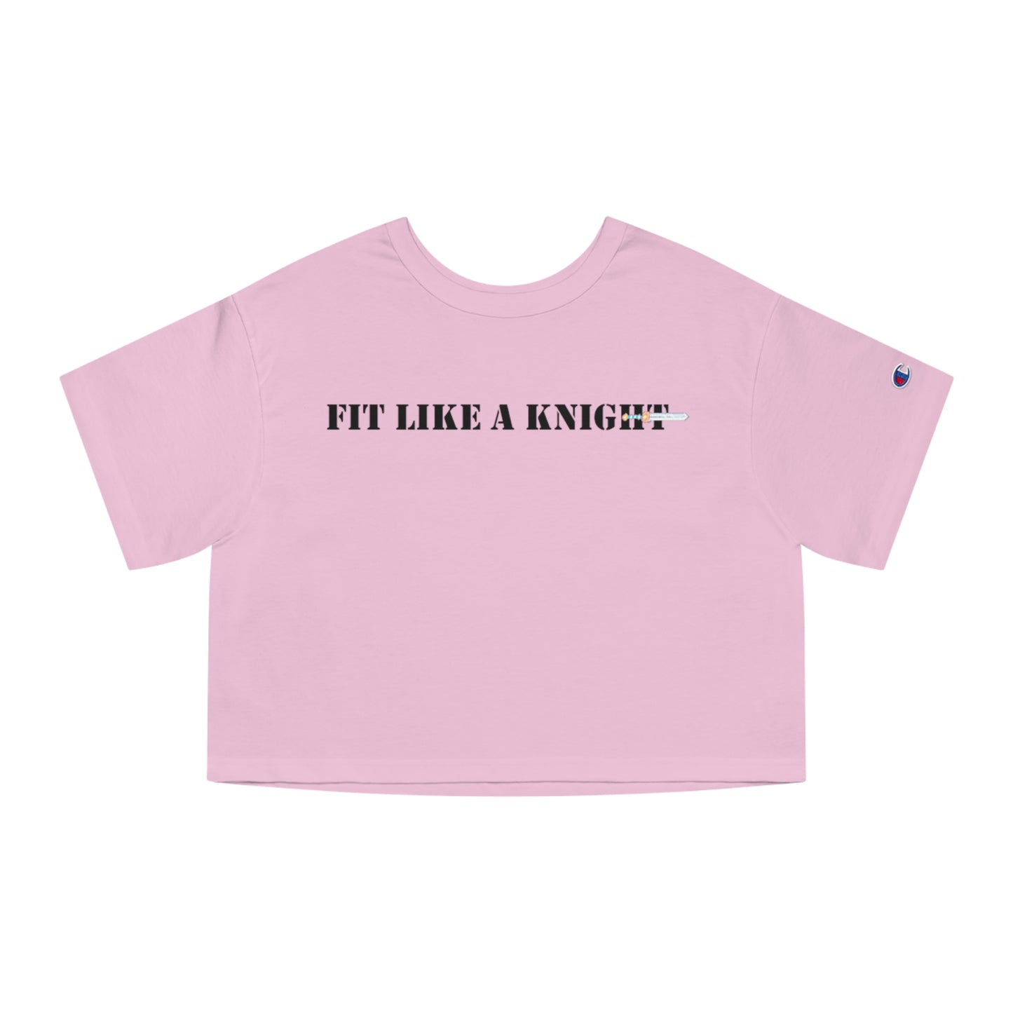Fit Like a Knight Cropped T-Shirt