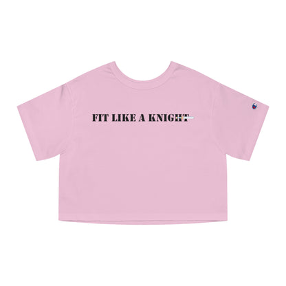Fit Like a Knight Cropped T-Shirt
